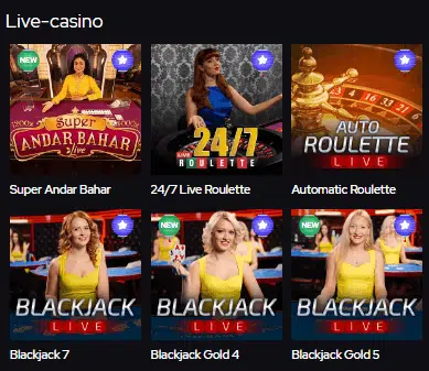 Live Casino Games by KatsuBet Live Casino Games by KatsuBet