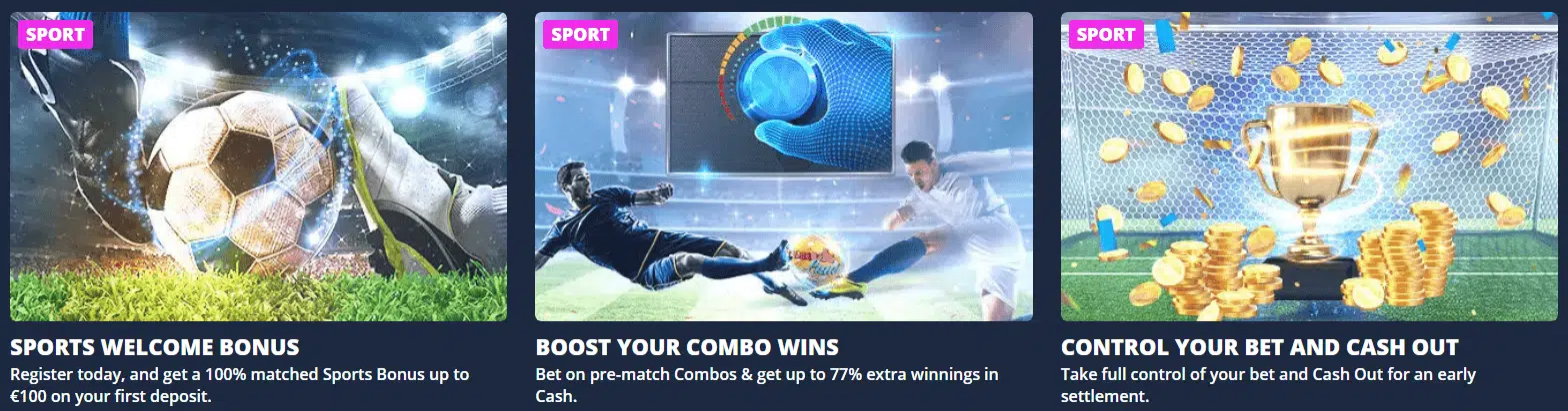 LuckLand Sports Bonuses