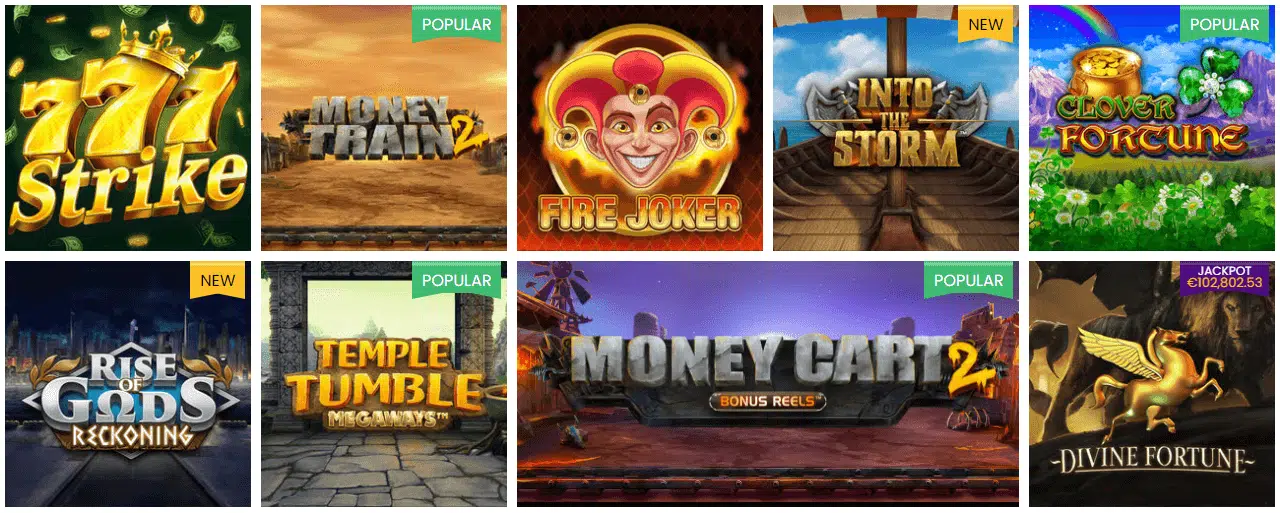 PlayJango Casino Slots