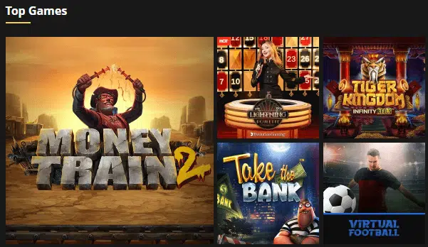 BetOBet Casino Top Games