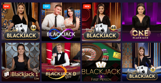 Blackjack Games by BitcoinCasino.io