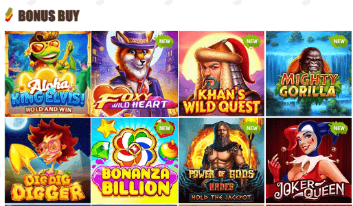Bob Casino Bonus Buy Games