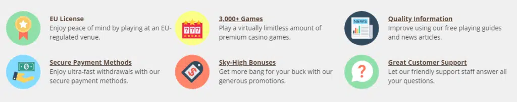 Bob Casino Qualities