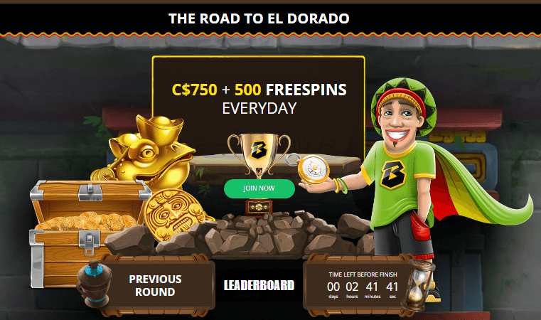 Bob Casino The Road to EL Dorado Tournament