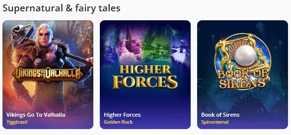 Casino Days Supernatural & Fairy Tales Games Casino Days Supernatural & Fairy Tales Games