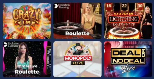 Casoo Live Casino Games Casoo Live Casino Games