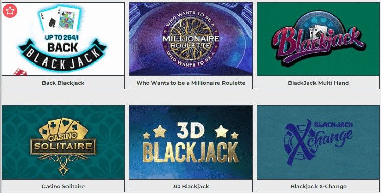 Dream Jackpot Blackjack Games