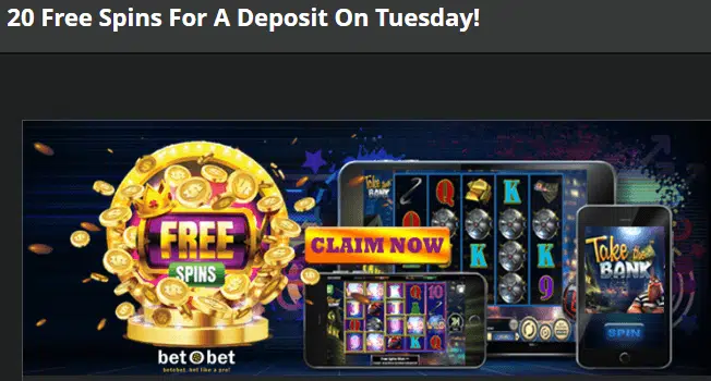 Free Spins Offer by BetOBet