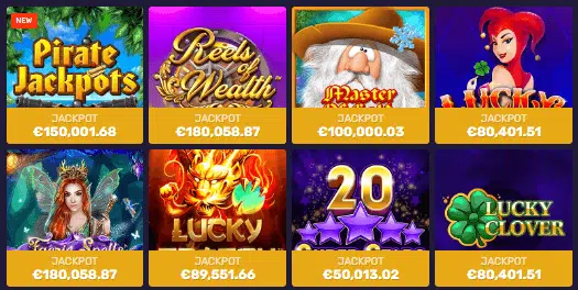 Jackpot Games by BitcoinCasino.io Jackpot Games by BitcoinCasino.io