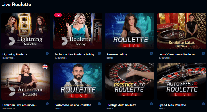 Live Roulette by Livecasino.io