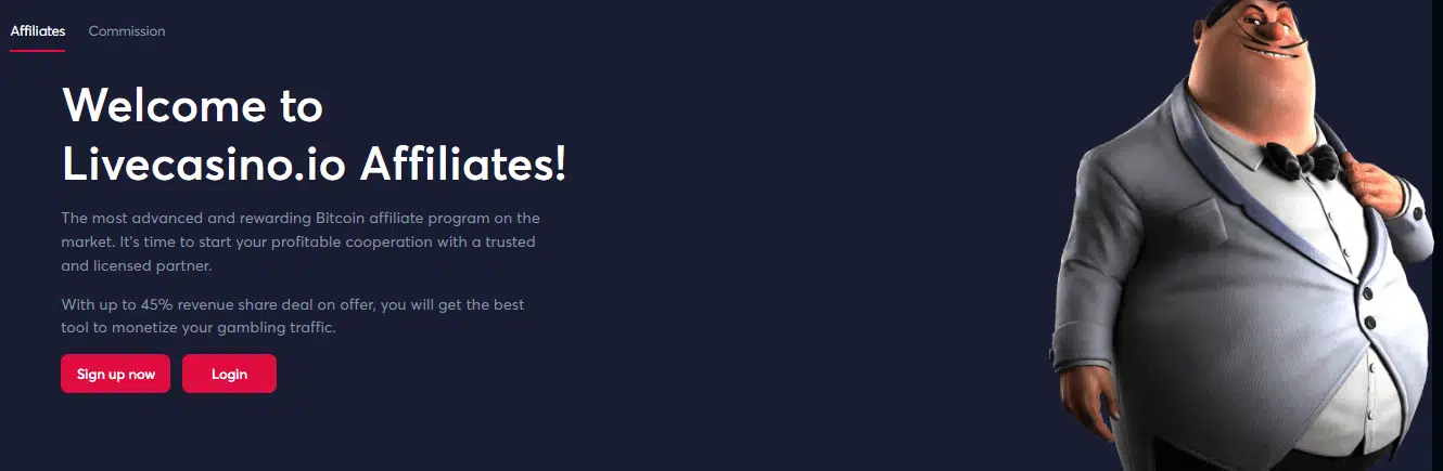 Livecasino.io Affiliate Program Livecasino.io Affiliate Program
