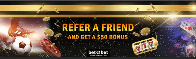 Refer a Friend Bonus at BetOBet