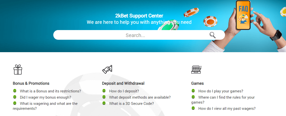 2kBet Support Center