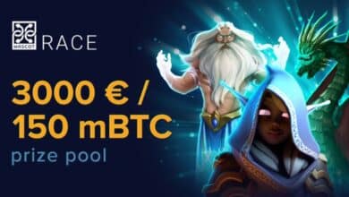 Join the Mascot Race to Win 150 mBTC at mBit Casino