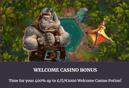 Black Magic Casino Welcome Bonus