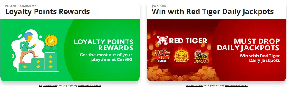 CasiGO Casino Loyalty Points Rewards & Jackpots CasiGO Casino Loyalty Points Rewards & Jackpots