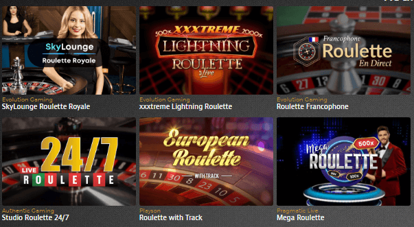 Casino Extra Roulette Games