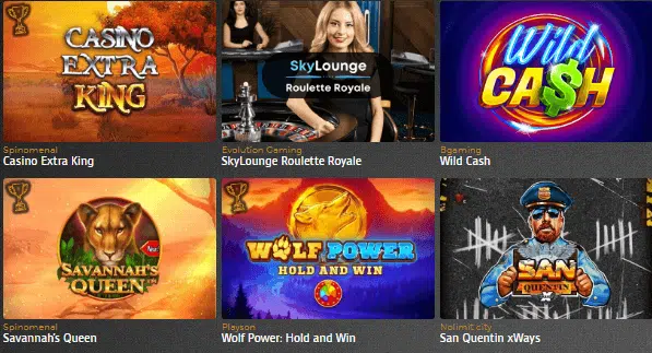 Casino Extra Top Games Casino Extra Top Games