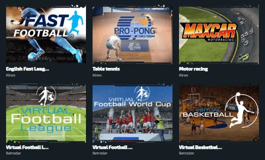 Casinozer Virtual Games