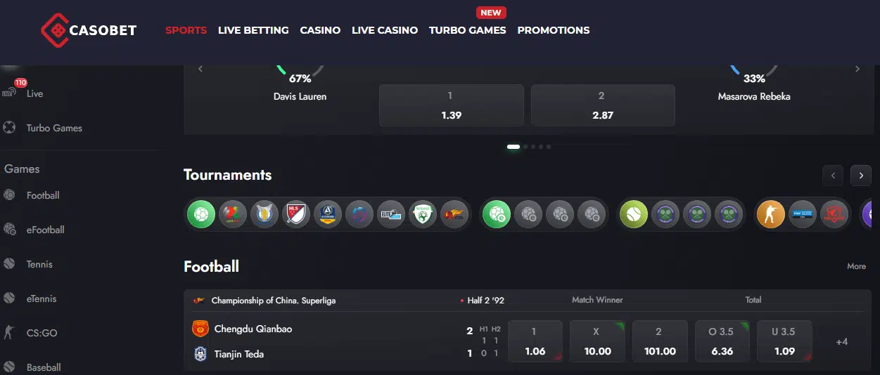 Casobet Sportsbook Casobet Sportsbook