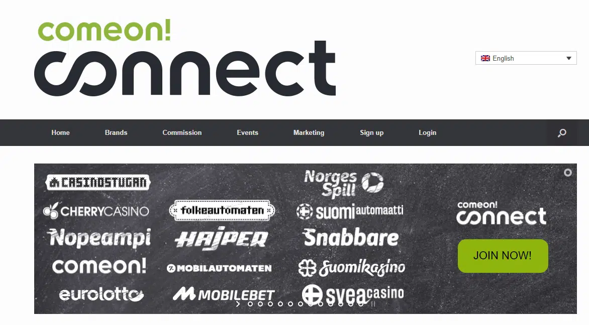 ComeOn Affiliate Program ComeOn Affiliate Program