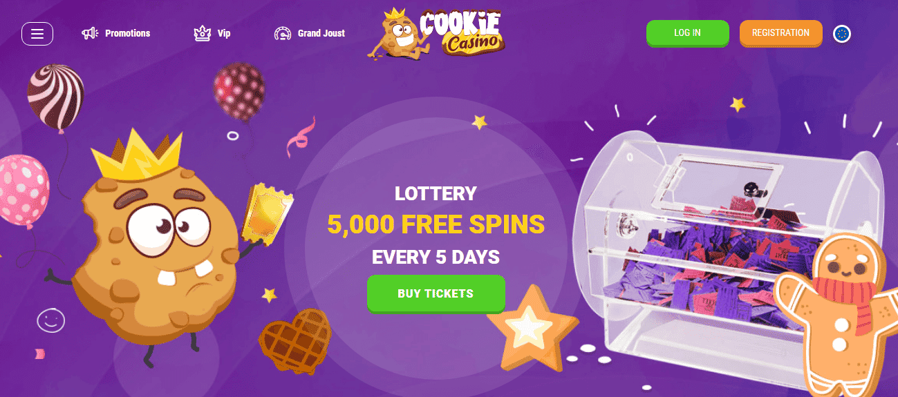 Cookie Casino Regular Lottery Tournament