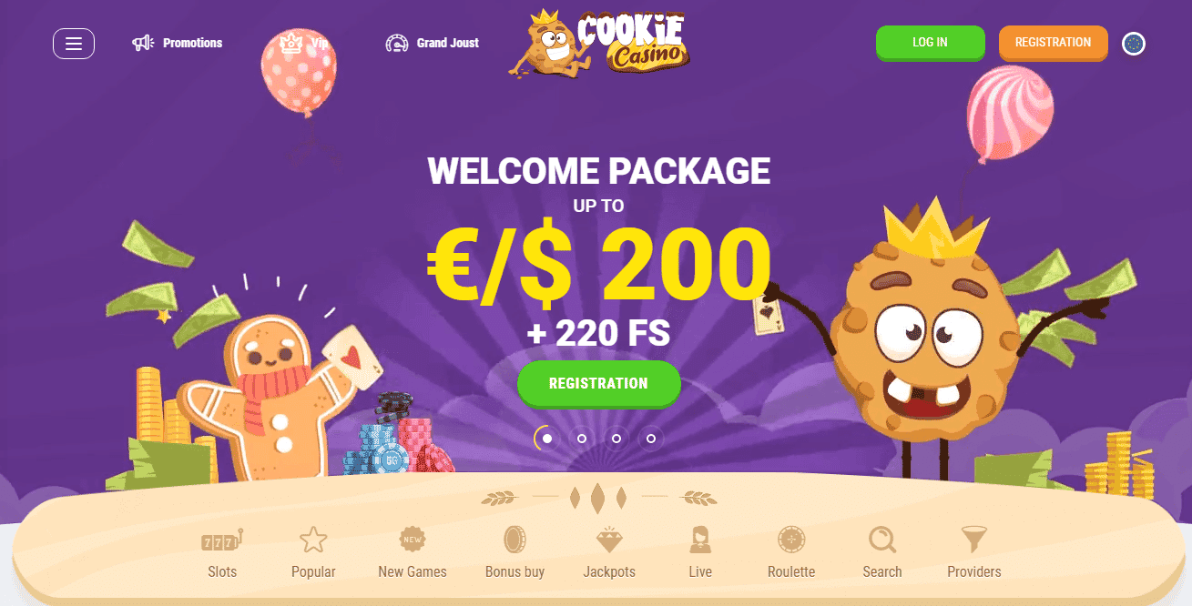 Cookie Casino User Interface