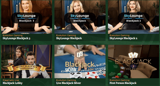 DublinBet Blackjack Games