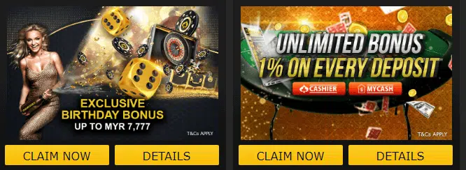 Empire777 Attractive Casino Bonuses