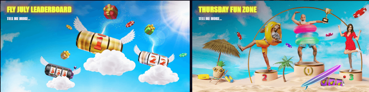 Infernobet Fly July & Thursday Slots Zone Promo