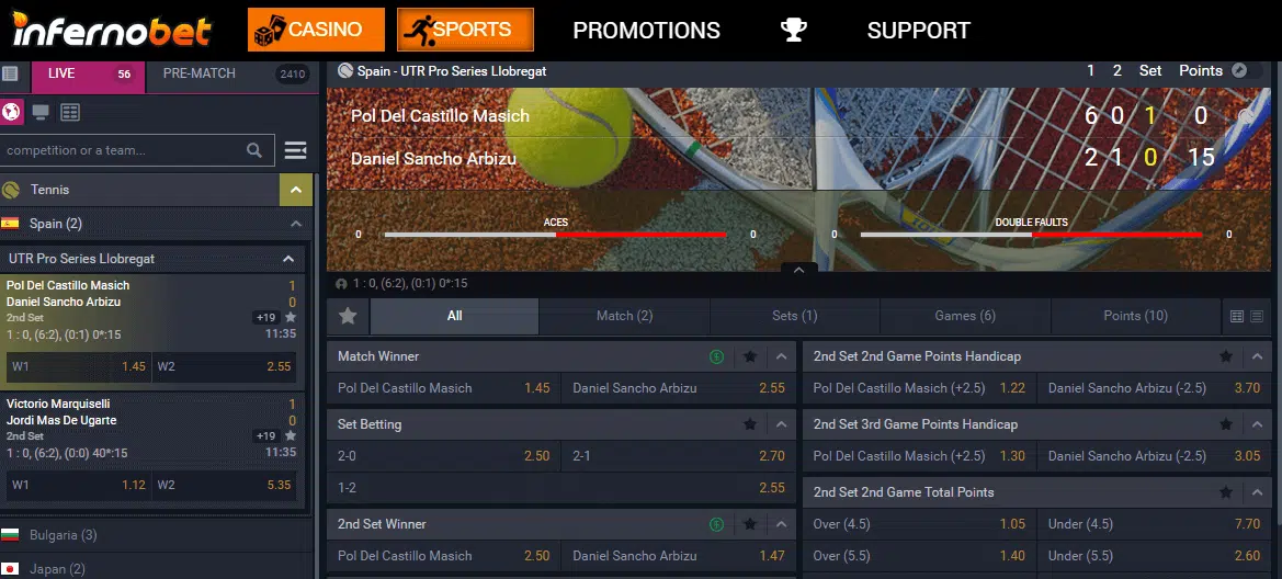 Infernobet Sports Games Infernobet Sports Games