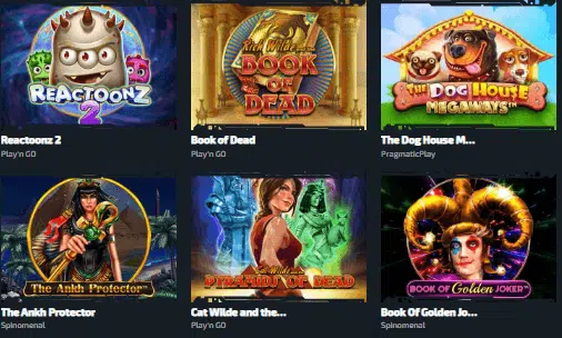 Online Slots by Casinozer Casino