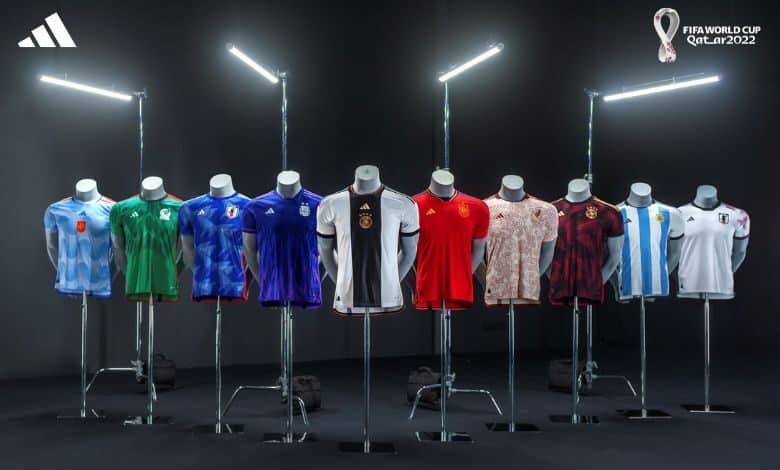 Adidas Unveils Kits for the 2022 FiFa World Cup
