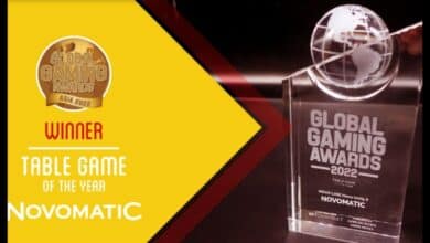 NOVOMATIC Wins Table Game of the Year at Global Gaming Awards 2022 Asia