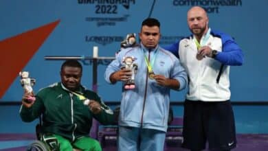 Sudhir Wins Para Powerlifting Title at the Commonwealth 2022