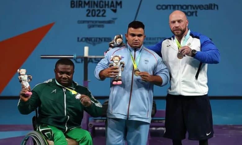 Sudhir Wins Para Powerlifting Title at the Commonwealth 2022