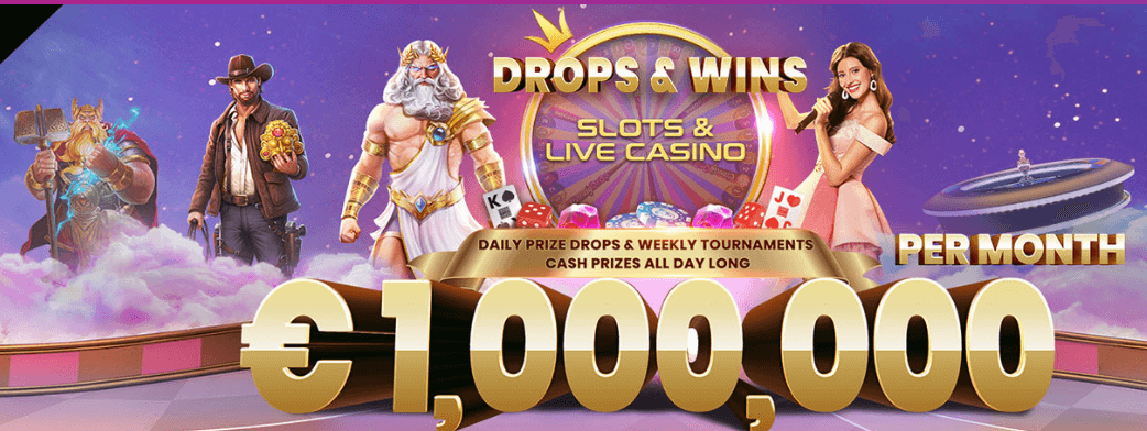 Daily Drops & Wins Tournament by CashiMashi Casino