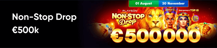 Non-stop Drop $500K Promo by Bitcoin.com Casino