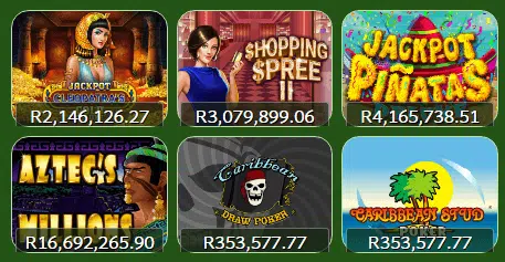 Springbok Casino Progressive Games Springbok Casino Progressive Games