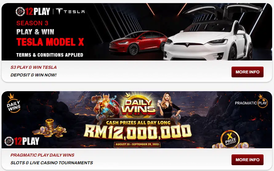 12Play Promotions 12Play Promotions