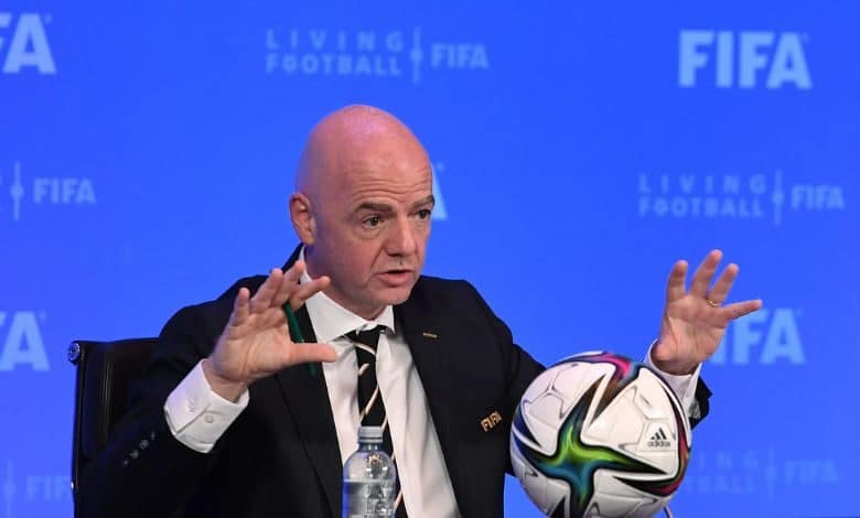 Gianni Infantino Addresses Delegates Attending the Fourth Compliance Summit of FIFA