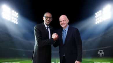 Gianni Infantino and Paul Kagame Meet Ahead of UN General Assembly