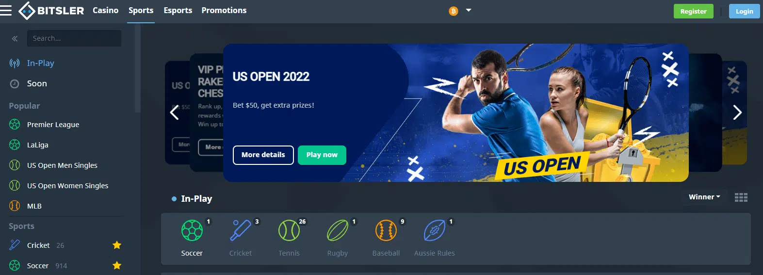 Bitsler Sports Games