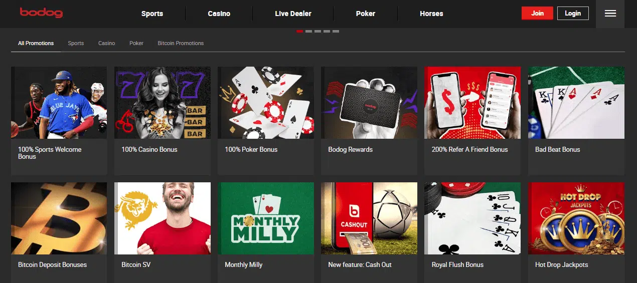 Bodog Bonuses Bodog Bonuses