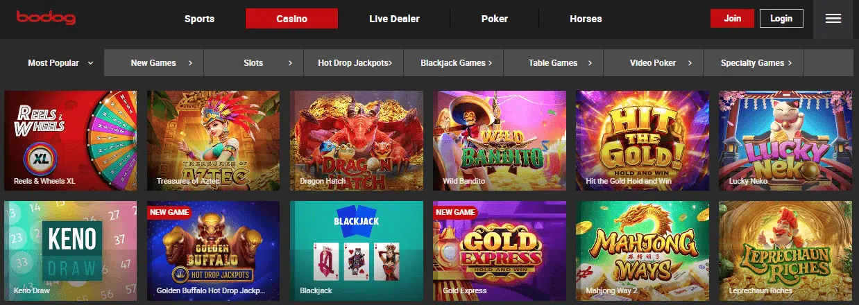 Bodog Casino Games Bodog Casino Games