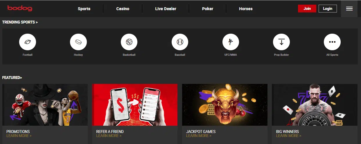 Bodog - Features Bodog - Features