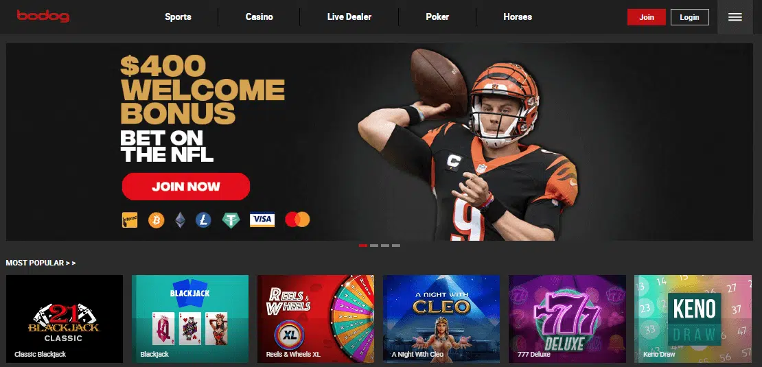 Bodog Review - Overview Bodog Review - Overview