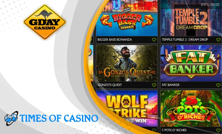 Gday Casino Review