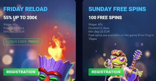 Megaslot Casino Friday Reload & Sunday FS Offer Megaslot Casino Friday Reload & Sunday FS Offer
