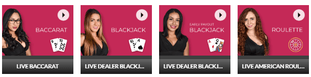 Slots.lv Casino Live Dealer Games